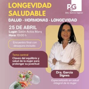 SALUD HORMONAS LONGEVIDAD